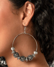 Load image into Gallery viewer, I Can Take a Compliment - Silver &amp; Gunmetal Earrings
