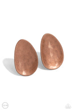 Load image into Gallery viewer, In PLAINS Sight - Copper ClipOn earrings
