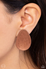 Load image into Gallery viewer, In PLAINS Sight - Copper ClipOn earrings
