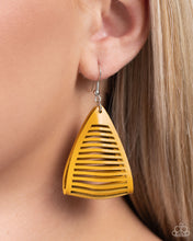 Load image into Gallery viewer, In and OUTBACK - Yellow/Mustard Earrings
