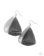 Load image into Gallery viewer, In and OUTBACK - Gray Earrings (Silver)
