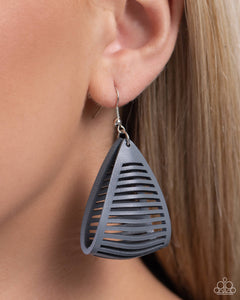 In and OUTBACK - Gray Earrings (Silver)