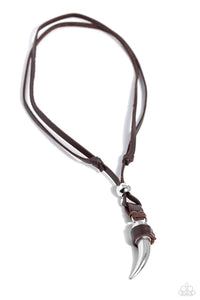 Show Your Claws - Brown Men's Collection Necklace