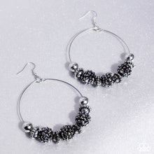 Load image into Gallery viewer, I Can Take a Compliment - Silver &amp; Gunmetal Earrings
