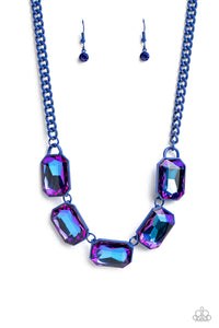 Emerald City Couture - Blue Multicolor Necklace