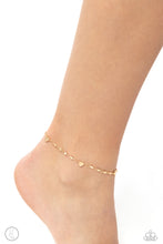Load image into Gallery viewer, Highlighting My Heart - Gold Anklet
