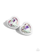 Load image into Gallery viewer, Heartfelt Haute - White Earrings
