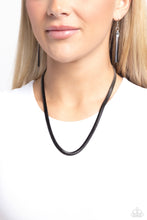 Load image into Gallery viewer, Spray Paint Sass - Black Necklace
