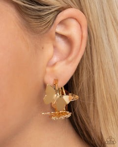 No WINGS Attached - Gold Earrings
