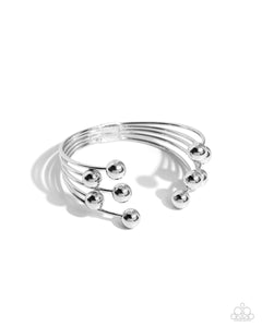 Assembly Line - Silver Cuff Bracelet