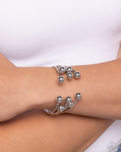 Load image into Gallery viewer, Assembly Line - Silver Cuff Bracelet
