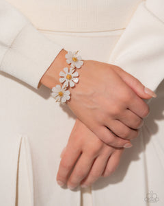 Poppin Pastel - White Bracelet