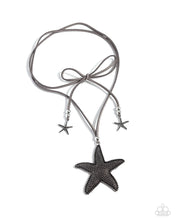 Load image into Gallery viewer, Starfish Sentiment - Silver Necklace
