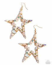 Load image into Gallery viewer, Variegated Value - Multicolor Star Earrings
