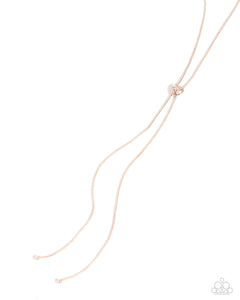 Raised Rose - Rose Gold Necklace