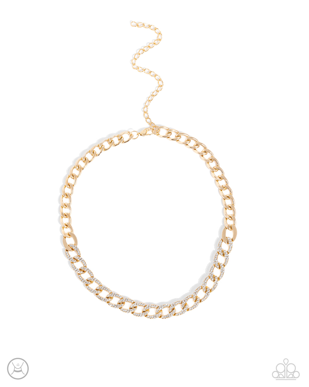 Fiercely Independent - Gold Choker Necklace