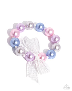 Girly Glam - Multicolor Bow Bracelet