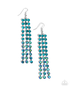 Ombré Occupation - Blue Earrings