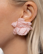 Load image into Gallery viewer, Tulle Twist - Pink Earrings
