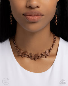 Aerial Ambition - Copper Necklace