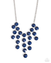 Load image into Gallery viewer, Spotlight Stunner - Blue Blockbuster Necklace
