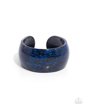 Load image into Gallery viewer, Radical Rendezvous - Blue Cuff Bracelet
