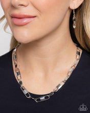 Load image into Gallery viewer, Seamless Sunset - Silver Necklace
