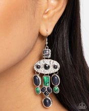 Load image into Gallery viewer, Inspired Interval - Black Earrings
