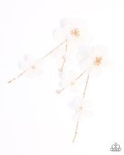 Load image into Gallery viewer, Balletcore - Gold Flower Earrings
