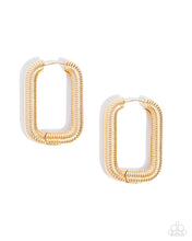 Load image into Gallery viewer, Spiral Supply - Gold Hoop Earrings
