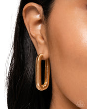 Load image into Gallery viewer, Spiral Supply - Gold Hoop Earrings
