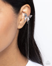 Load image into Gallery viewer, Take Flight - Silver Cuff Earrings
