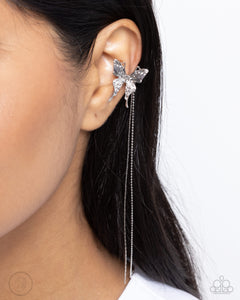 Take Flight - Silver Cuff Earrings