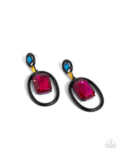 Load image into Gallery viewer, Dipped in Dazzle - Black Earrings
