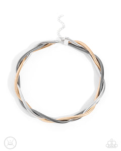 Sleek Splendor - Multimetal Necklace