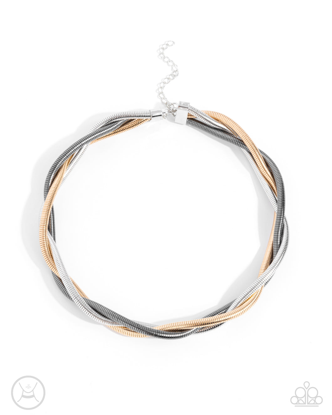 Sleek Splendor - Multimetal Necklace