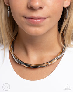 Sleek Splendor - Multimetal Necklace