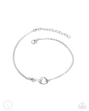 Load image into Gallery viewer, Affectionate Assertion - White Anklet
