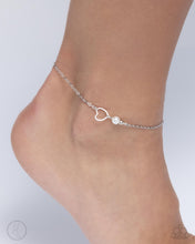 Load image into Gallery viewer, Affectionate Assertion - White Anklet
