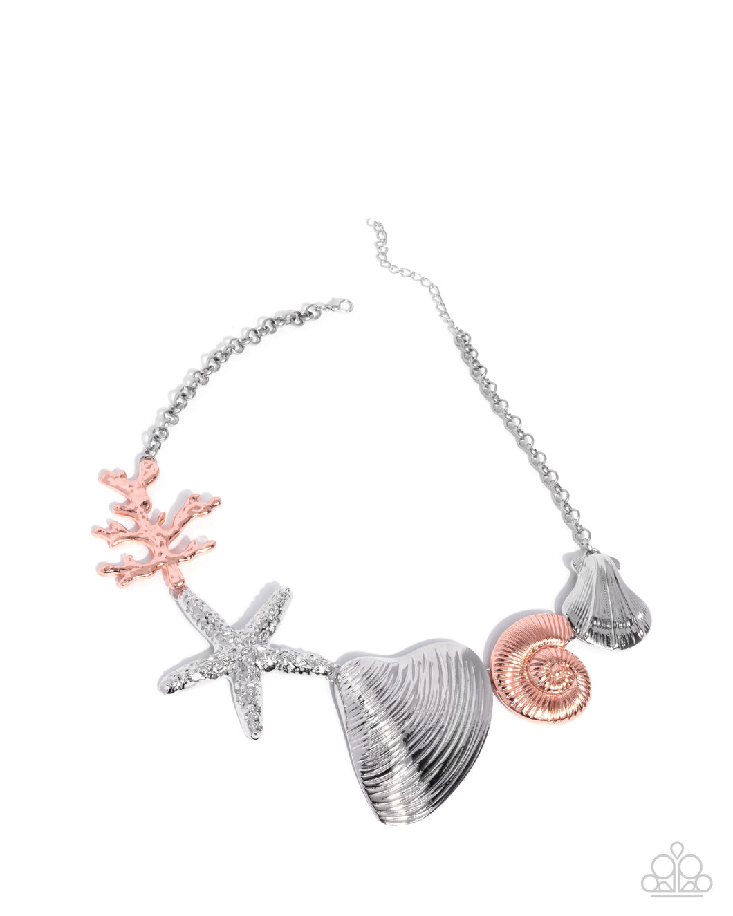 Along the Reef - Silver Necklace