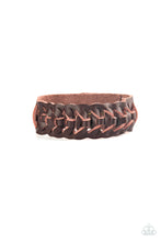 Load image into Gallery viewer, Rustle Up - Brown Mens Bracelet
