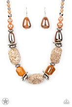 Load image into Gallery viewer, In Good Glazes - Peach Blockbuster Necklace
