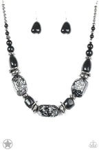 Load image into Gallery viewer, In Good Glazes - Black Blockbuster Necklace
