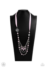 Load image into Gallery viewer, All The Trimmings - Pink Blockbuster Necklace
