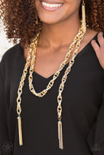 Load image into Gallery viewer, SCARFed for Attention - Gold Necklace
