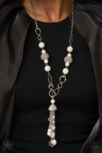 Load image into Gallery viewer, Designated Diva - White Blockbuster Necklace
