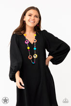 Load image into Gallery viewer, Kaleidoscopically Captivating - Multicolor Blockbuster Necklace
