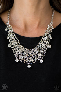 Fishing for Compliments - Silver Blockbuster Necklace
