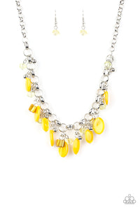I Want To SEA The World - Yellow Necklace