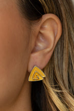 Load image into Gallery viewer, On Blast - Yellow Earrings
